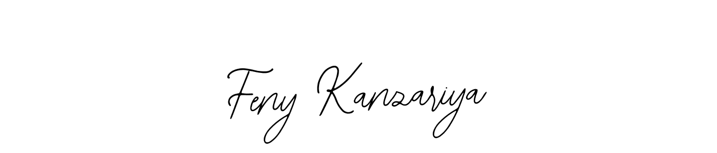 Create a beautiful signature design for name Feny Kanzariya. With this signature (Bearetta-2O07w) fonts, you can make a handwritten signature for free. Feny Kanzariya signature style 12 images and pictures png