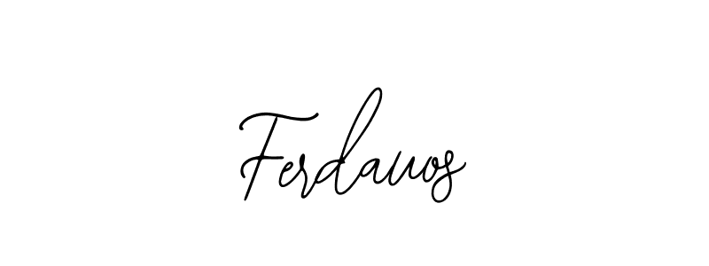 Create a beautiful signature design for name Ferdauos. With this signature (Bearetta-2O07w) fonts, you can make a handwritten signature for free. Ferdauos signature style 12 images and pictures png