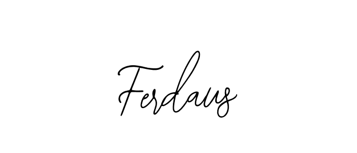 Design your own signature with our free online signature maker. With this signature software, you can create a handwritten (Bearetta-2O07w) signature for name Ferdaus. Ferdaus signature style 12 images and pictures png