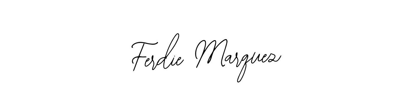 The best way (Bearetta-2O07w) to make a short signature is to pick only two or three words in your name. The name Ferdie Marquez include a total of six letters. For converting this name. Ferdie Marquez signature style 12 images and pictures png