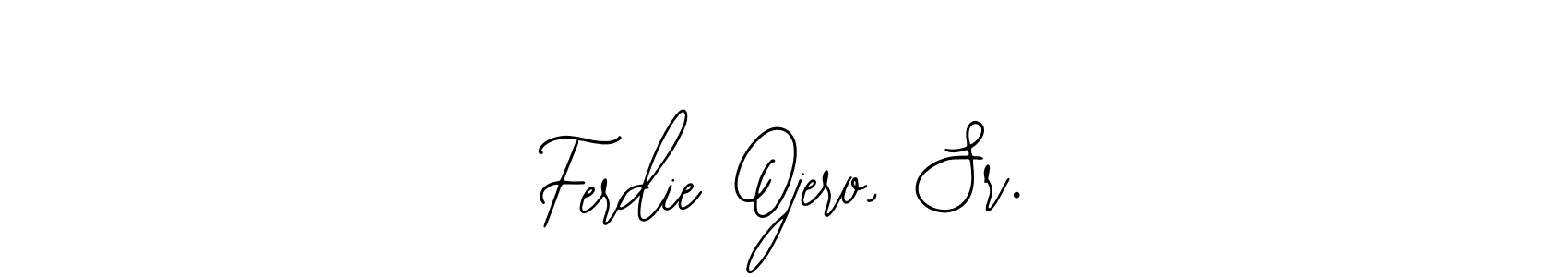 You can use this online signature creator to create a handwritten signature for the name Ferdie Ojero, Sr.. This is the best online autograph maker. Ferdie Ojero, Sr. signature style 12 images and pictures png