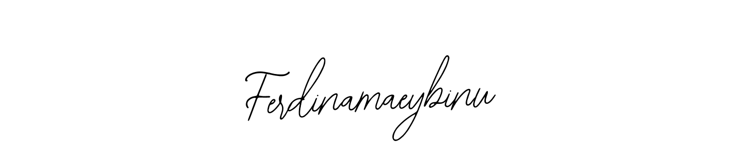 Similarly Bearetta-2O07w is the best handwritten signature design. Signature creator online .You can use it as an online autograph creator for name Ferdinamaeybinu. Ferdinamaeybinu signature style 12 images and pictures png