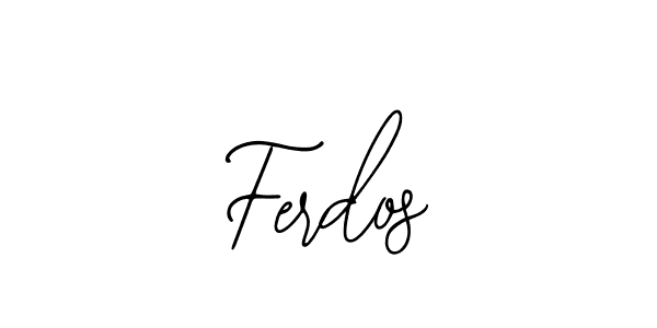 Make a beautiful signature design for name Ferdos. With this signature (Bearetta-2O07w) style, you can create a handwritten signature for free. Ferdos signature style 12 images and pictures png