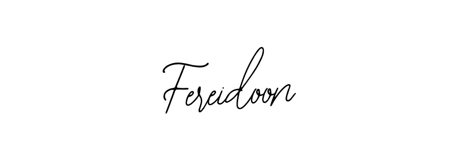 Bearetta-2O07w is a professional signature style that is perfect for those who want to add a touch of class to their signature. It is also a great choice for those who want to make their signature more unique. Get Fereidoon name to fancy signature for free. Fereidoon signature style 12 images and pictures png