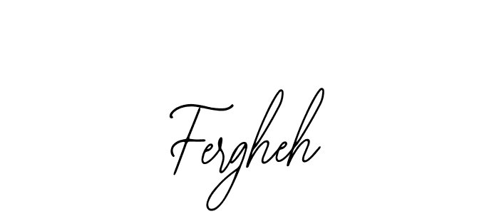 The best way (Bearetta-2O07w) to make a short signature is to pick only two or three words in your name. The name Fergheh include a total of six letters. For converting this name. Fergheh signature style 12 images and pictures png