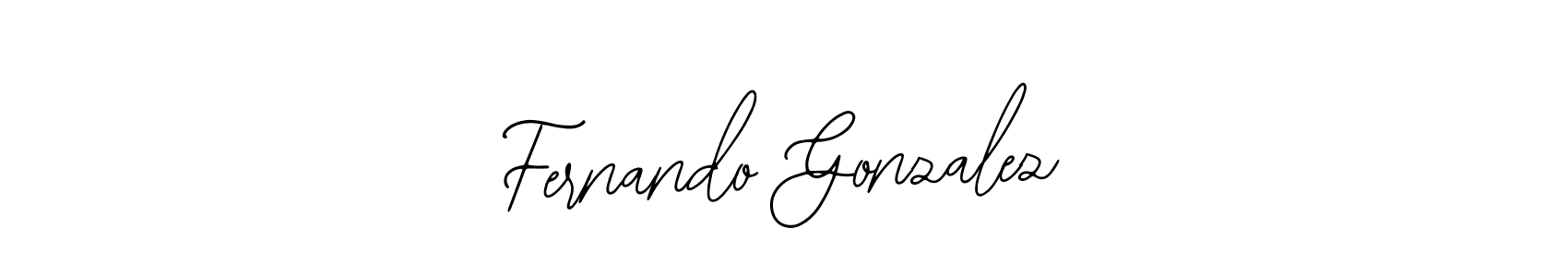 How to make Fernando Gonzalez signature? Bearetta-2O07w is a professional autograph style. Create handwritten signature for Fernando Gonzalez name. Fernando Gonzalez signature style 12 images and pictures png