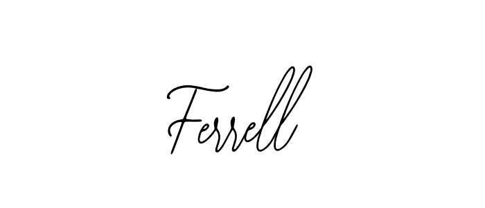 Use a signature maker to create a handwritten signature online. With this signature software, you can design (Bearetta-2O07w) your own signature for name Ferrell. Ferrell signature style 12 images and pictures png