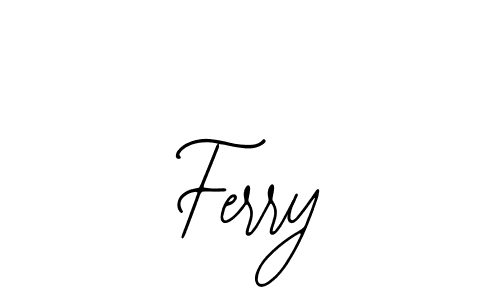 The best way (Bearetta-2O07w) to make a short signature is to pick only two or three words in your name. The name Ferry include a total of six letters. For converting this name. Ferry signature style 12 images and pictures png