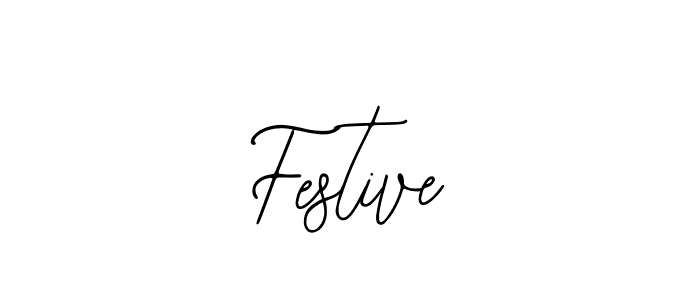 if you are searching for the best signature style for your name Festive. so please give up your signature search. here we have designed multiple signature styles  using Bearetta-2O07w. Festive signature style 12 images and pictures png