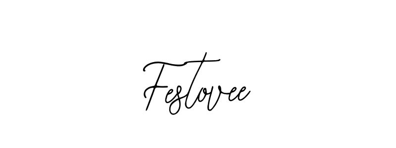 How to make Festovee name signature. Use Bearetta-2O07w style for creating short signs online. This is the latest handwritten sign. Festovee signature style 12 images and pictures png