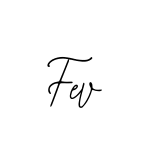 You should practise on your own different ways (Bearetta-2O07w) to write your name (Fev) in signature. don't let someone else do it for you. Fev signature style 12 images and pictures png