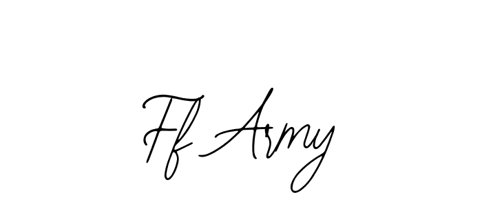 It looks lik you need a new signature style for name Ff Army. Design unique handwritten (Bearetta-2O07w) signature with our free signature maker in just a few clicks. Ff Army signature style 12 images and pictures png