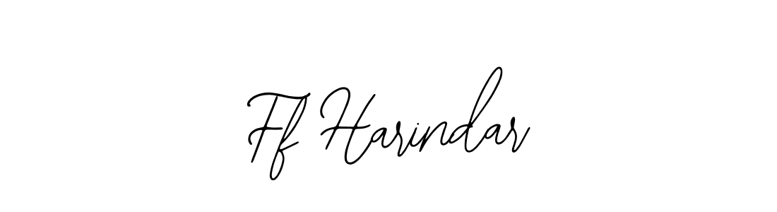 Ff Harindar stylish signature style. Best Handwritten Sign (Bearetta-2O07w) for my name. Handwritten Signature Collection Ideas for my name Ff Harindar. Ff Harindar signature style 12 images and pictures png