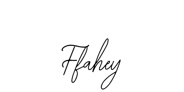 How to make Ffahey name signature. Use Bearetta-2O07w style for creating short signs online. This is the latest handwritten sign. Ffahey signature style 12 images and pictures png