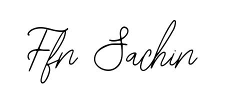 Make a beautiful signature design for name Ffn Sachin. Use this online signature maker to create a handwritten signature for free. Ffn Sachin signature style 12 images and pictures png