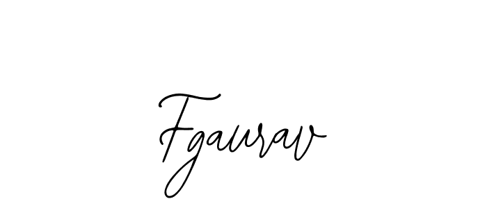 You should practise on your own different ways (Bearetta-2O07w) to write your name (Fgaurav) in signature. don't let someone else do it for you. Fgaurav signature style 12 images and pictures png