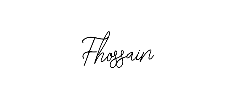 Make a beautiful signature design for name Fhossain. Use this online signature maker to create a handwritten signature for free. Fhossain signature style 12 images and pictures png