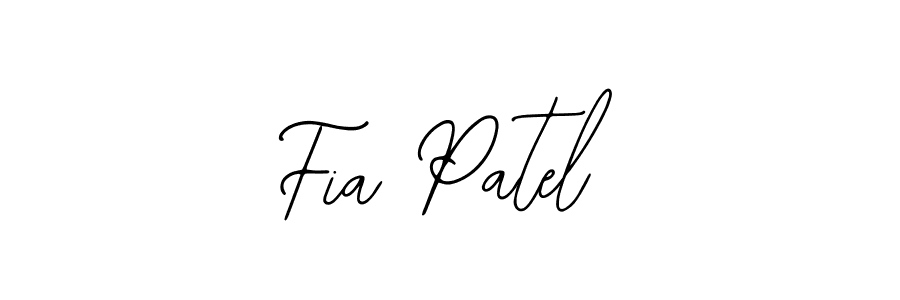 How to make Fia Patel signature? Bearetta-2O07w is a professional autograph style. Create handwritten signature for Fia Patel name. Fia Patel signature style 12 images and pictures png