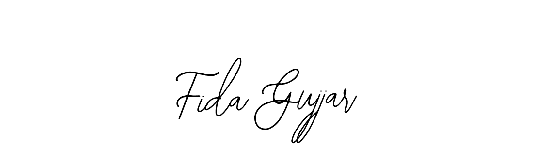 Create a beautiful signature design for name Fida Gujjar. With this signature (Bearetta-2O07w) fonts, you can make a handwritten signature for free. Fida Gujjar signature style 12 images and pictures png