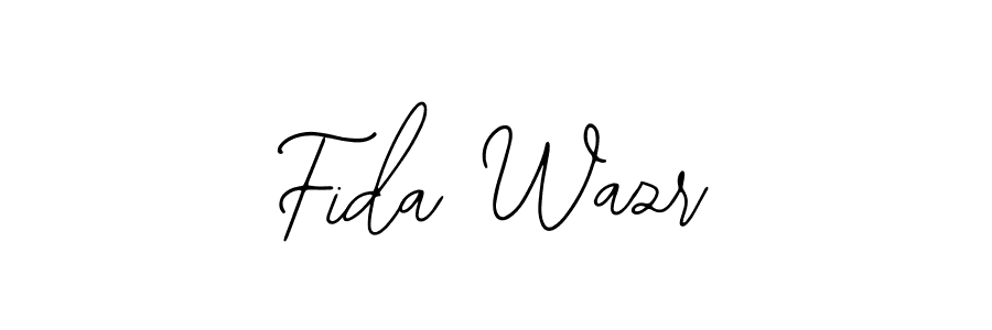 Fida Wazr stylish signature style. Best Handwritten Sign (Bearetta-2O07w) for my name. Handwritten Signature Collection Ideas for my name Fida Wazr. Fida Wazr signature style 12 images and pictures png