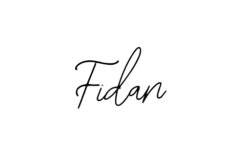 Design your own signature with our free online signature maker. With this signature software, you can create a handwritten (Bearetta-2O07w) signature for name Fidan. Fidan signature style 12 images and pictures png