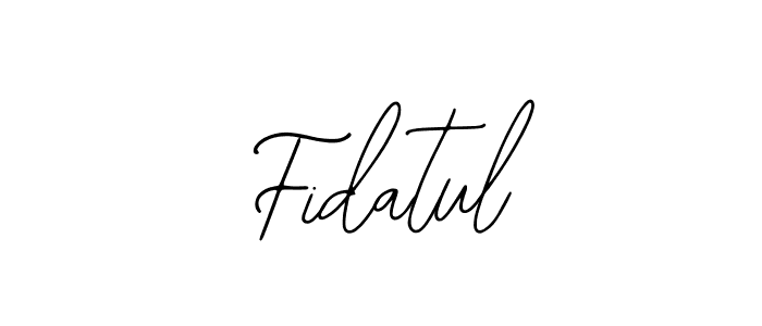 How to make Fidatul name signature. Use Bearetta-2O07w style for creating short signs online. This is the latest handwritten sign. Fidatul signature style 12 images and pictures png
