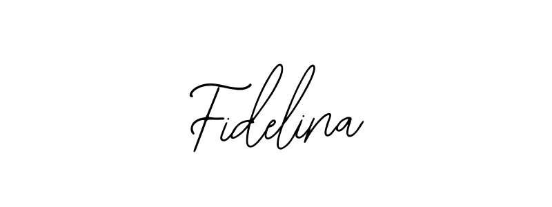 Make a beautiful signature design for name Fidelina. With this signature (Bearetta-2O07w) style, you can create a handwritten signature for free. Fidelina signature style 12 images and pictures png