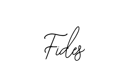 Make a beautiful signature design for name Fides. With this signature (Bearetta-2O07w) style, you can create a handwritten signature for free. Fides signature style 12 images and pictures png