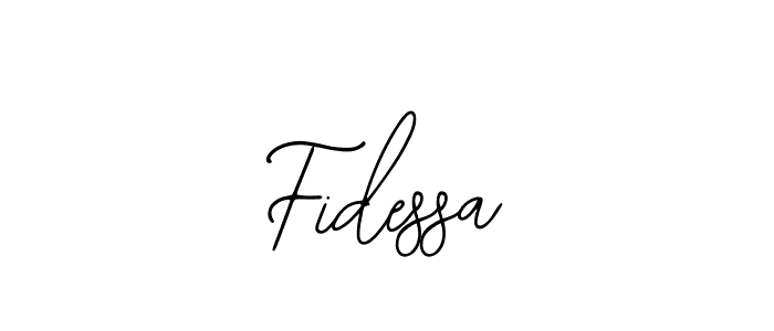 How to make Fidessa signature? Bearetta-2O07w is a professional autograph style. Create handwritten signature for Fidessa name. Fidessa signature style 12 images and pictures png