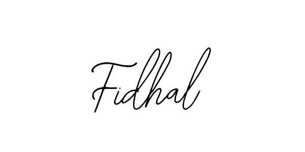 Also we have Fidhal name is the best signature style. Create professional handwritten signature collection using Bearetta-2O07w autograph style. Fidhal signature style 12 images and pictures png