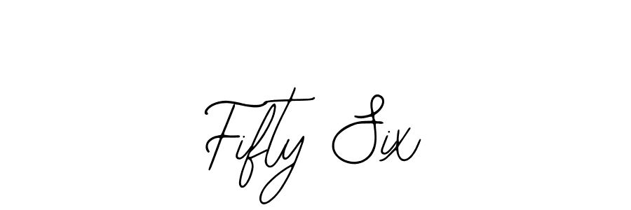 Also we have Fifty Six name is the best signature style. Create professional handwritten signature collection using Bearetta-2O07w autograph style. Fifty Six signature style 12 images and pictures png