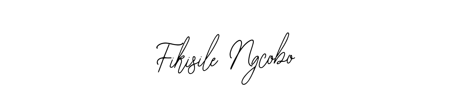 Make a beautiful signature design for name Fikisile Ngcobo. With this signature (Bearetta-2O07w) style, you can create a handwritten signature for free. Fikisile Ngcobo signature style 12 images and pictures png