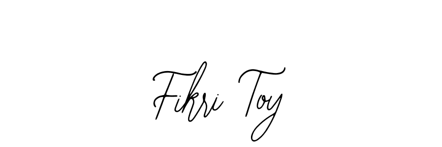 Design your own signature with our free online signature maker. With this signature software, you can create a handwritten (Bearetta-2O07w) signature for name Fikri Toy. Fikri Toy signature style 12 images and pictures png