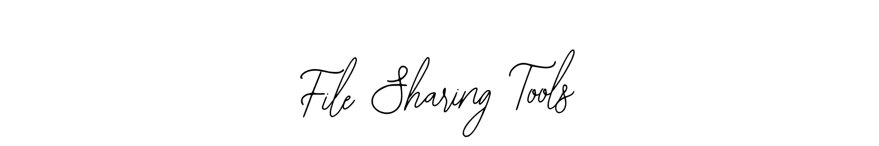 This is the best signature style for the File Sharing Tools name. Also you like these signature font (Bearetta-2O07w). Mix name signature. File Sharing Tools signature style 12 images and pictures png