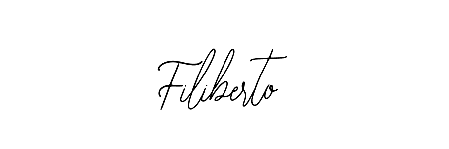 Make a short Filiberto signature style. Manage your documents anywhere anytime using Bearetta-2O07w. Create and add eSignatures, submit forms, share and send files easily. Filiberto signature style 12 images and pictures png