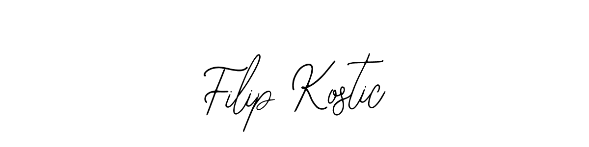 Bearetta-2O07w is a professional signature style that is perfect for those who want to add a touch of class to their signature. It is also a great choice for those who want to make their signature more unique. Get Filip Kostic name to fancy signature for free. Filip Kostic signature style 12 images and pictures png