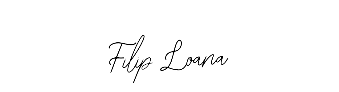 Design your own signature with our free online signature maker. With this signature software, you can create a handwritten (Bearetta-2O07w) signature for name Filip Loana. Filip Loana signature style 12 images and pictures png