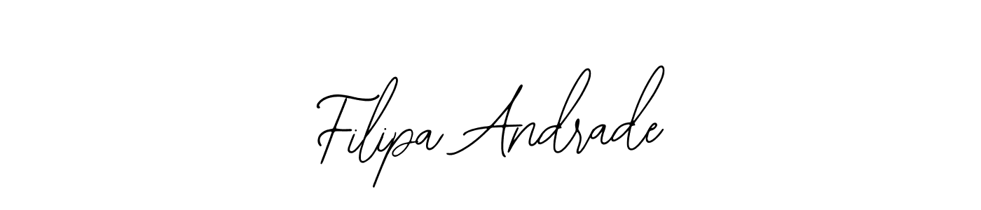 Make a beautiful signature design for name Filipa Andrade. With this signature (Bearetta-2O07w) style, you can create a handwritten signature for free. Filipa Andrade signature style 12 images and pictures png
