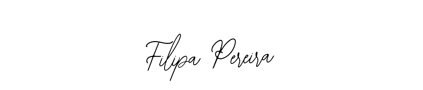 Bearetta-2O07w is a professional signature style that is perfect for those who want to add a touch of class to their signature. It is also a great choice for those who want to make their signature more unique. Get Filipa Pereira name to fancy signature for free. Filipa Pereira signature style 12 images and pictures png