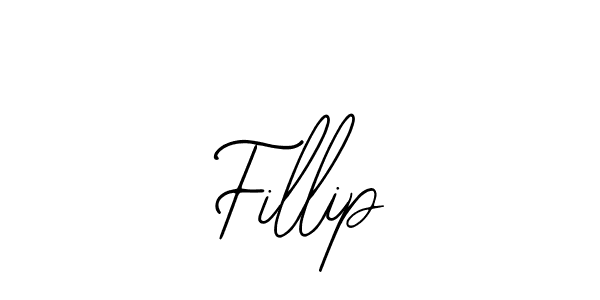 Use a signature maker to create a handwritten signature online. With this signature software, you can design (Bearetta-2O07w) your own signature for name Fillip. Fillip signature style 12 images and pictures png