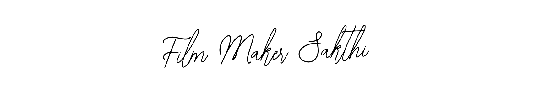 Design your own signature with our free online signature maker. With this signature software, you can create a handwritten (Bearetta-2O07w) signature for name Film Maker Sakthi. Film Maker Sakthi signature style 12 images and pictures png