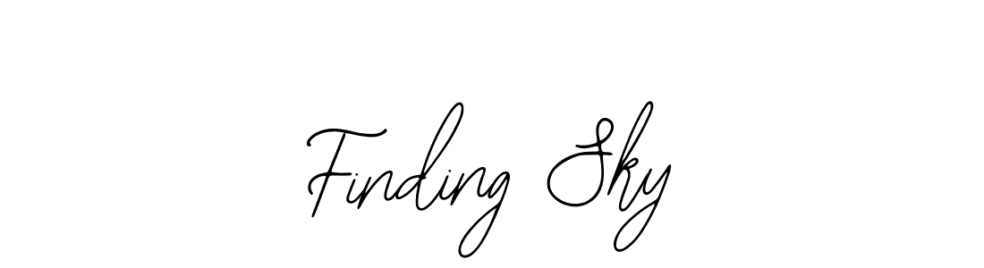Finding Sky stylish signature style. Best Handwritten Sign (Bearetta-2O07w) for my name. Handwritten Signature Collection Ideas for my name Finding Sky. Finding Sky signature style 12 images and pictures png