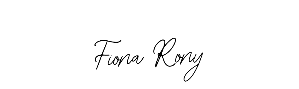 The best way (Bearetta-2O07w) to make a short signature is to pick only two or three words in your name. The name Fiona Rony include a total of six letters. For converting this name. Fiona Rony signature style 12 images and pictures png