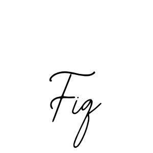 How to make Fiq signature? Bearetta-2O07w is a professional autograph style. Create handwritten signature for Fiq name. Fiq signature style 12 images and pictures png