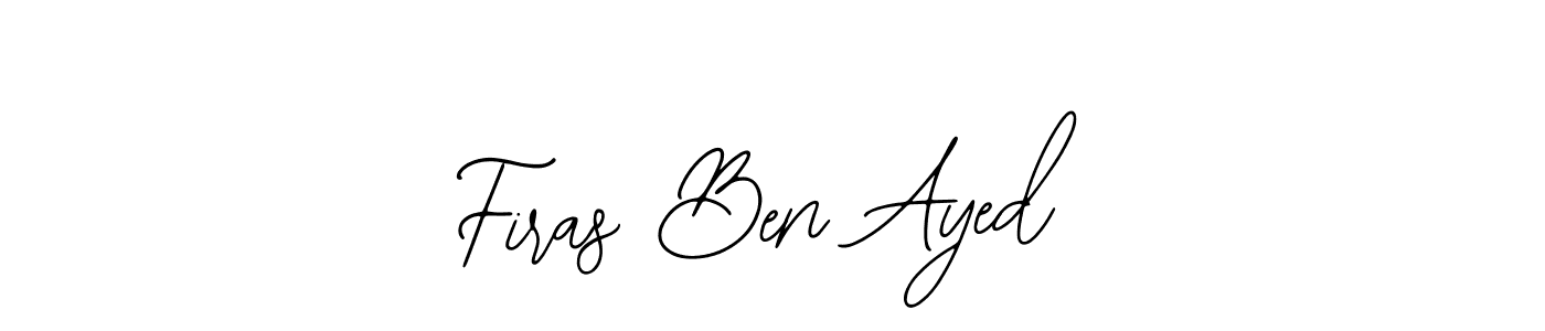 How to make Firas Ben Ayed name signature. Use Bearetta-2O07w style for creating short signs online. This is the latest handwritten sign. Firas Ben Ayed signature style 12 images and pictures png