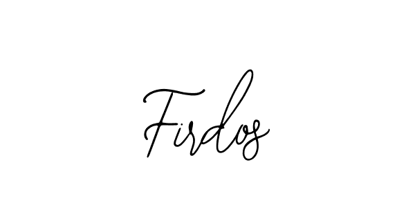 Make a beautiful signature design for name Firdos. Use this online signature maker to create a handwritten signature for free. Firdos signature style 12 images and pictures png