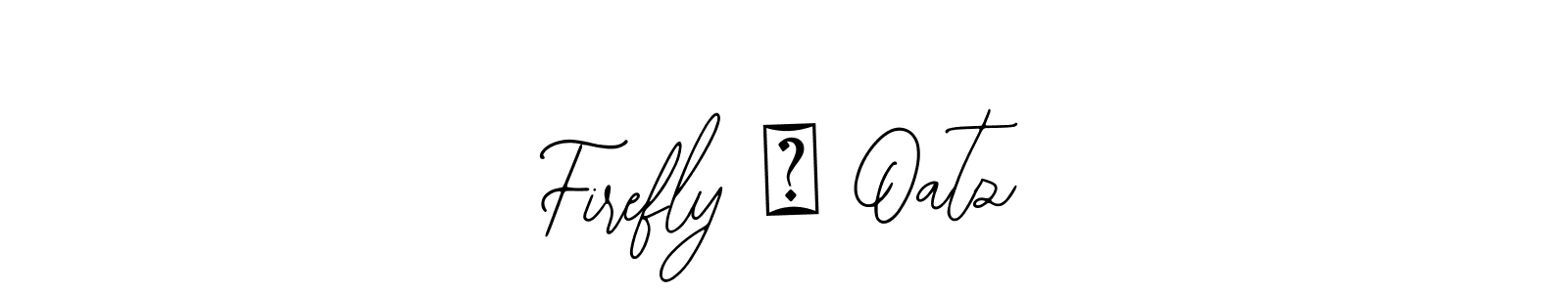 Once you've used our free online signature maker to create your best signature Bearetta-2O07w style, it's time to enjoy all of the benefits that Firefly ♡ Oatz name signing documents. Firefly ♡ Oatz signature style 12 images and pictures png