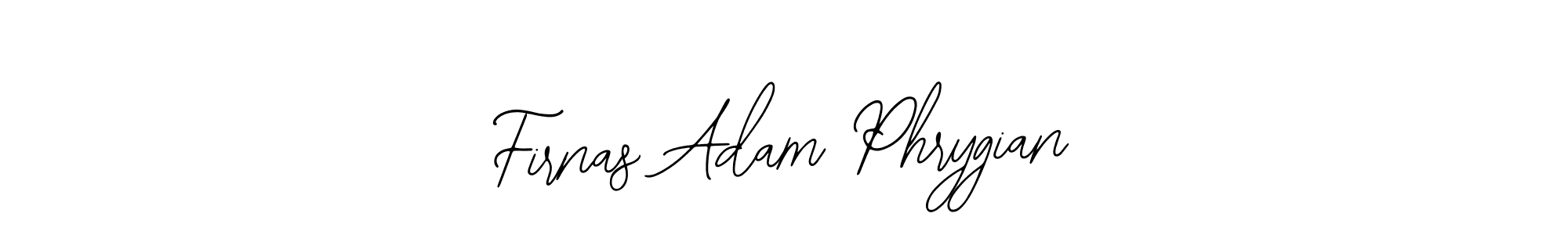 Design your own signature with our free online signature maker. With this signature software, you can create a handwritten (Bearetta-2O07w) signature for name Firnas Adam Phrygian. Firnas Adam Phrygian signature style 12 images and pictures png