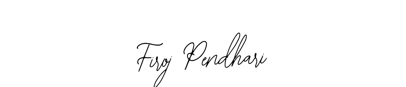 Make a beautiful signature design for name Firoj Pendhari. Use this online signature maker to create a handwritten signature for free. Firoj Pendhari signature style 12 images and pictures png