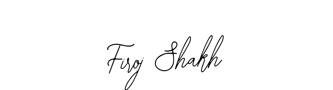 Make a beautiful signature design for name Firoj Shakh. With this signature (Bearetta-2O07w) style, you can create a handwritten signature for free. Firoj Shakh signature style 12 images and pictures png